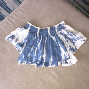 Tie-dye Off-Shoulder Top